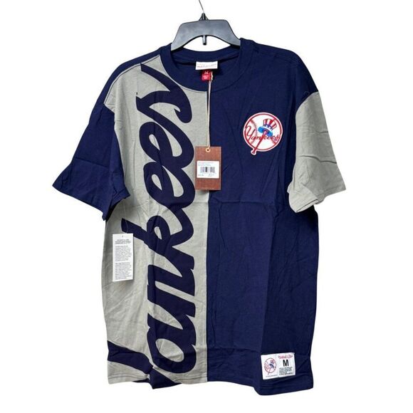 Mitchell & Ness New York Yankees MLB Play by Play 2.0 S/S Tee, Sz. M - Picture 9 of 13